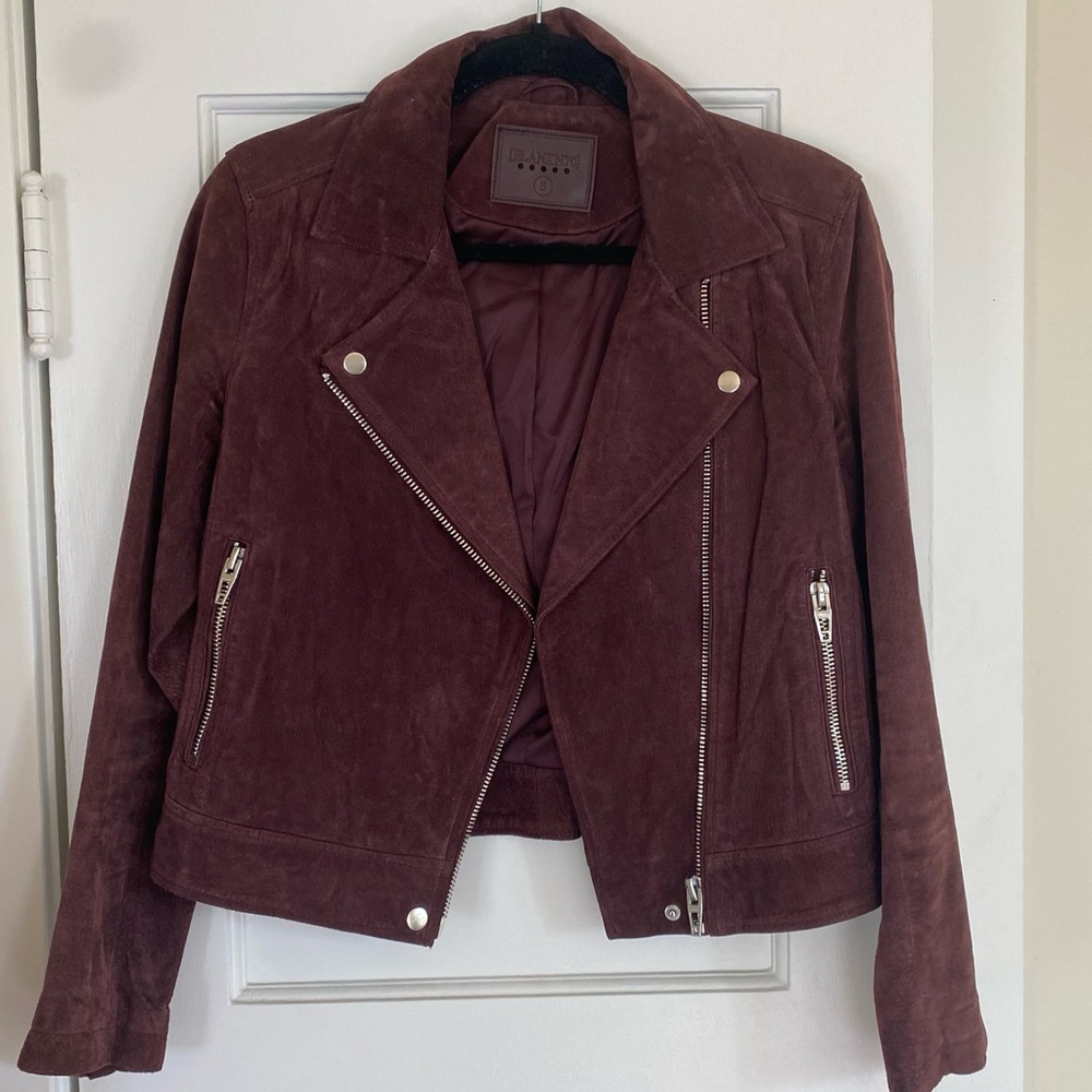 Blank NYC Suede Moto Jacket